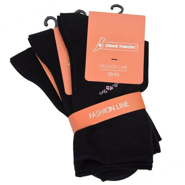 Klasické ruličkové ponožky bez gumiček zdravé ponožky