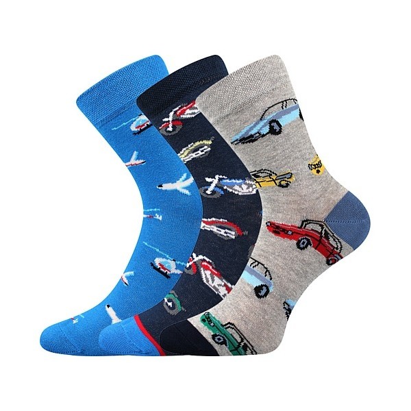 057-21-43 X dětské ponožky Boma - mix LIETADLÁ