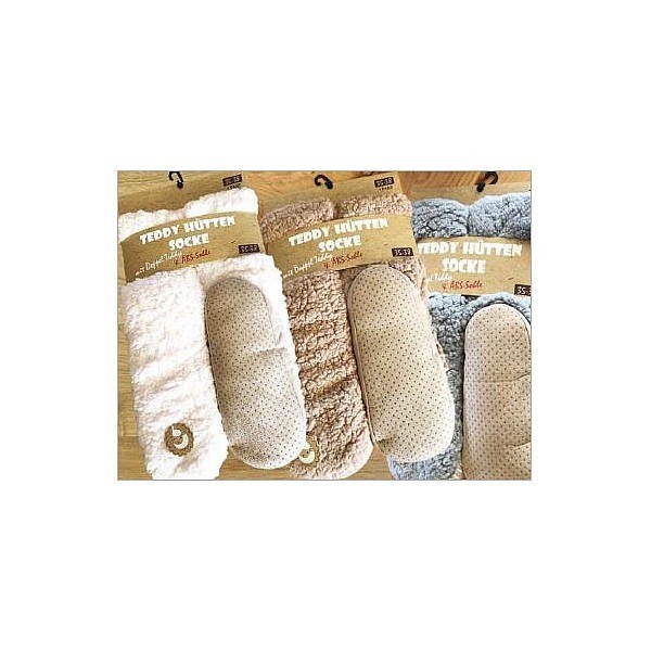 Dámske teplé protišmykové domáce ponožky TRENDY SOCKS