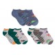 DINO detské členkové farebné ponožky TRENDY SOCKS