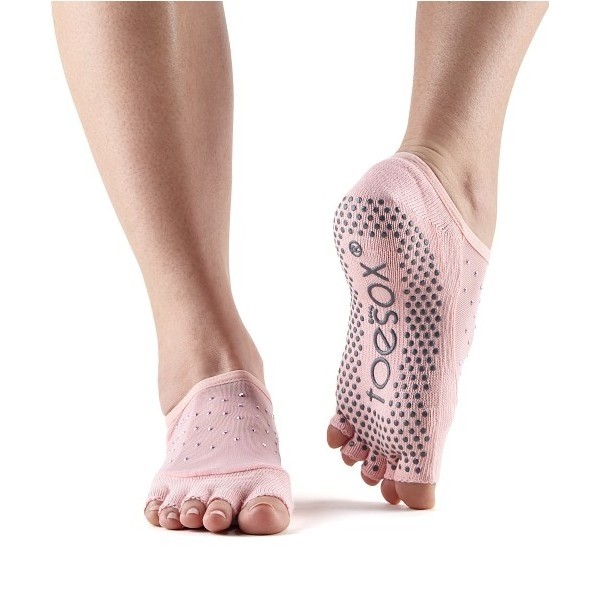 LUNA bezprstové protišmykové ponožky ToeSox - KISS
