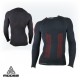 SPEED TEE LSL MEN seamless polokompresná termobielizeň Moose