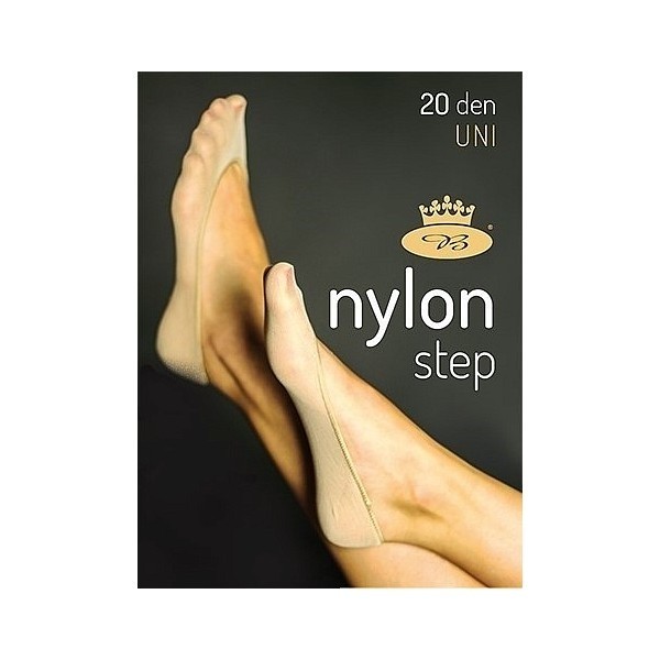 NYLON STEP 20 DEN pančuchové ťapky Lady B - 12 párů