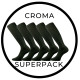 SUPERPACK - CROMA kompresný antibakteriálne podkolienky VoXX - 5 párů