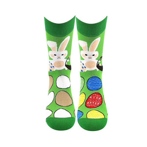 DEASTER darčekové veselé ponožky Lonka - ZAJÍC