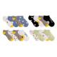 FLOWERS členkové veselé ponožky TRENDY SOCKS