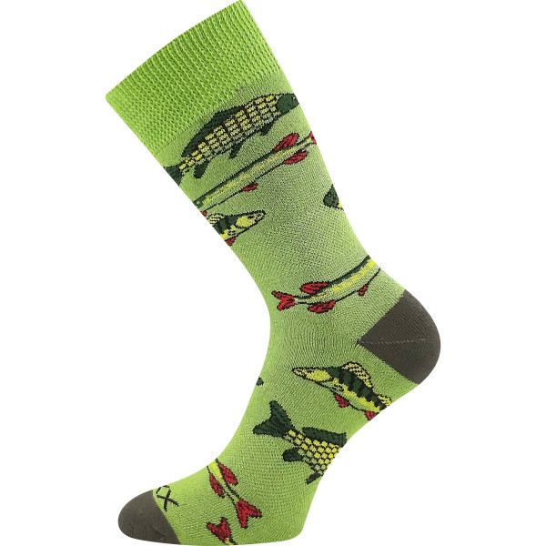 LOVIX 02 myslivecké silné froté ponožky VoXX - RYBY