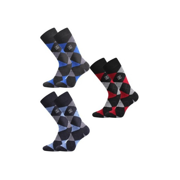 DIMAGE KÁRO klasické bavlněné ponožky Lonka - VÝPRODEJ