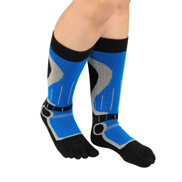 SKI/SNOW športové vlnené prstové podkolienky ToeToe