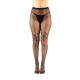 FISHNET TIGHTS silónové vzorované prstové pančuchy ToeToe - ORCHID