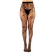 FISHNET TIGHTS silónové vzorované prstové pančuchy ToeToe - ROSE