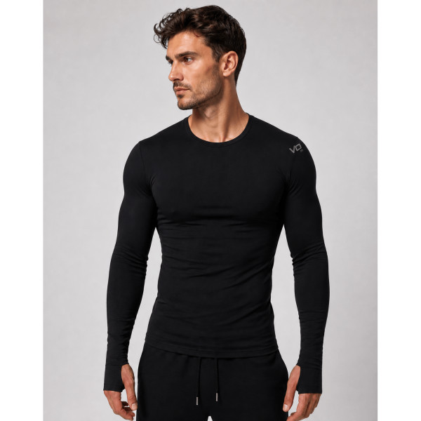 MERINOWOOL 03 pánske slim tričko s dlhým rukávom VoXX