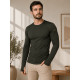 MERINOWOOL 03 pánske slim tričko s dlhým rukávom VoXX