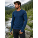 MERINOWOOL 03 pánske slim tričko s dlhým rukávom VoXX