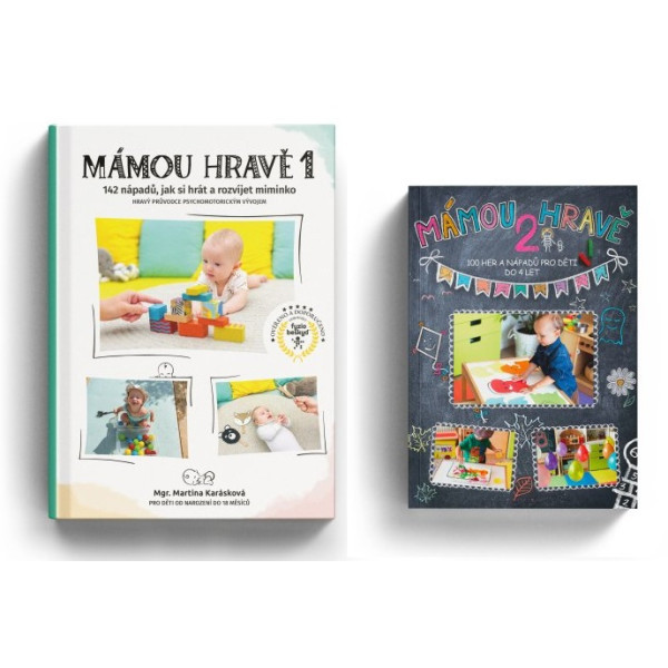 KNIHA - Mámou hravě BALÍČEK - 1+2.díl