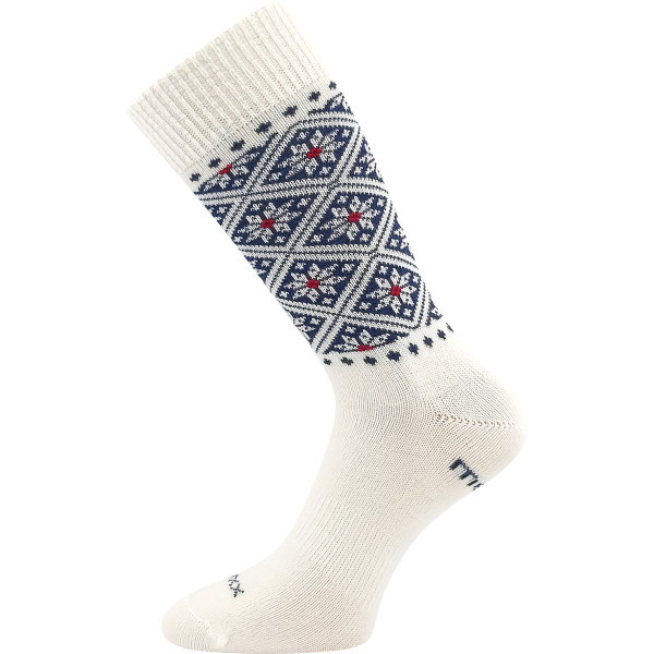 NORDKAPP silné merino ponožky s nórskym vzorom VoXX